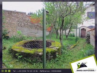 Maison A vendre Saint just la pendue 80m2 + Jardin 100m2