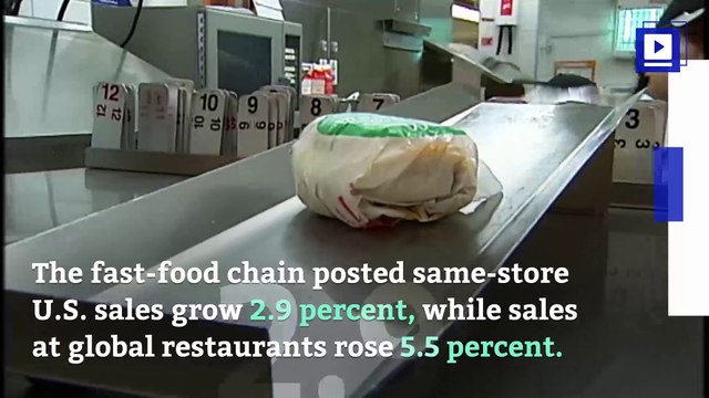 McDonald’s Posts Stellar First-Quarter Earnings