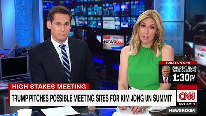 Trump 'just asking' if Korean border would be best suited for Kim meeting