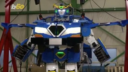 Car Transforms Into Robot, You Can Ride Inside