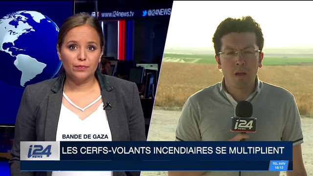 Bande de Gaza : les cerfs-volants incendiaires se multiplient