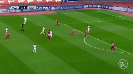 Zurich 1:2 Sion (Switzerland. Super League. 29 April 2018)