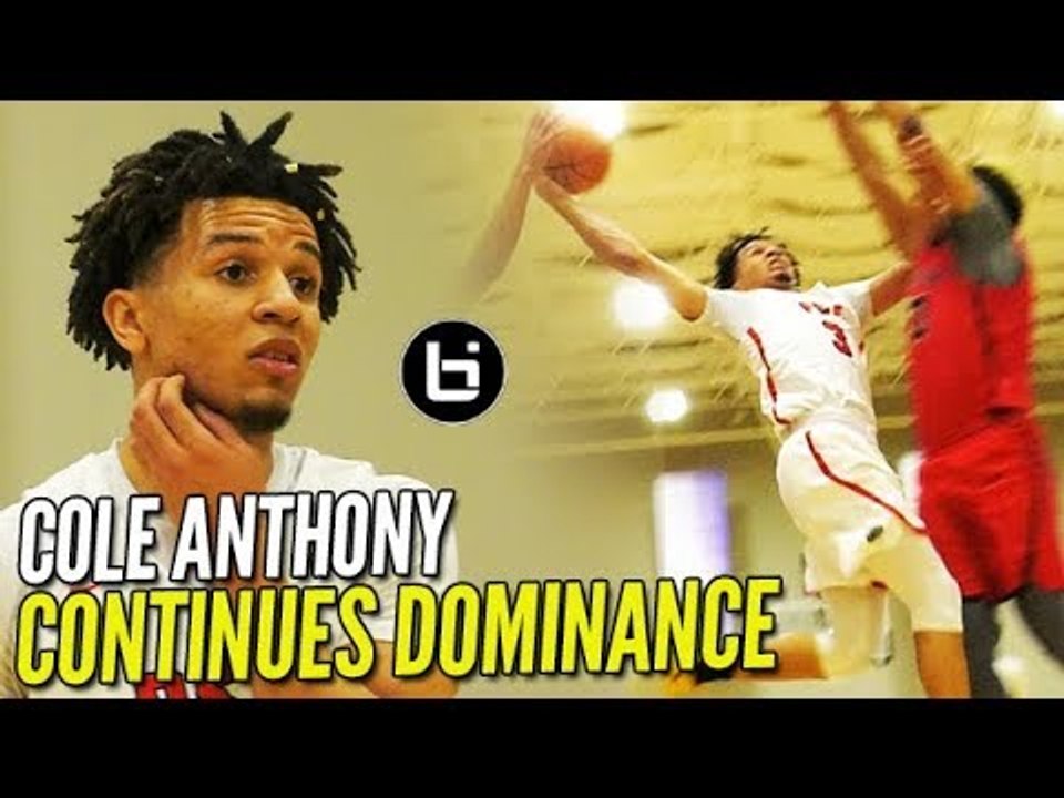 TRIPLE DOUBLE ALERT! Cole Anthony Continues DOMINANCE on EYBL!