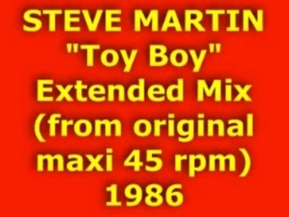 STEVE MARTIN "Toy Boy" maxi 45 rpm