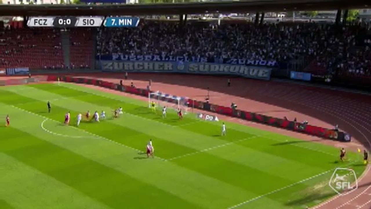 Zurich 0:1 Sion (Switzerland. Super League. 29 April 2018)