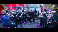 Christmas in Wicklow town Ireland Music Arklow Shipping Silver Band by Ivisiion Ireland