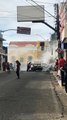 Fogo em caminhão em Cajazeiras
