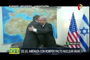 EE.UU. amenaza con romper acuerdo nuclear con Irán y su presidente responde