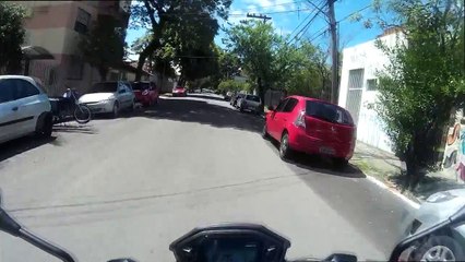 CB500F - 1o dia de aula Wolfram Metzler e dale corte