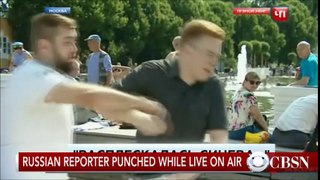 Compilation of the best TV reporters attacked on live television.