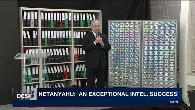 i24NEWS DESK | Israel uncovers Iran's nuclear 'project amad' | Monday, April 30th 2018