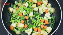 Mix Vegetable Recipe _ Restaurant Style Mix Vegetable Sabzi _ Mix Veg Curry