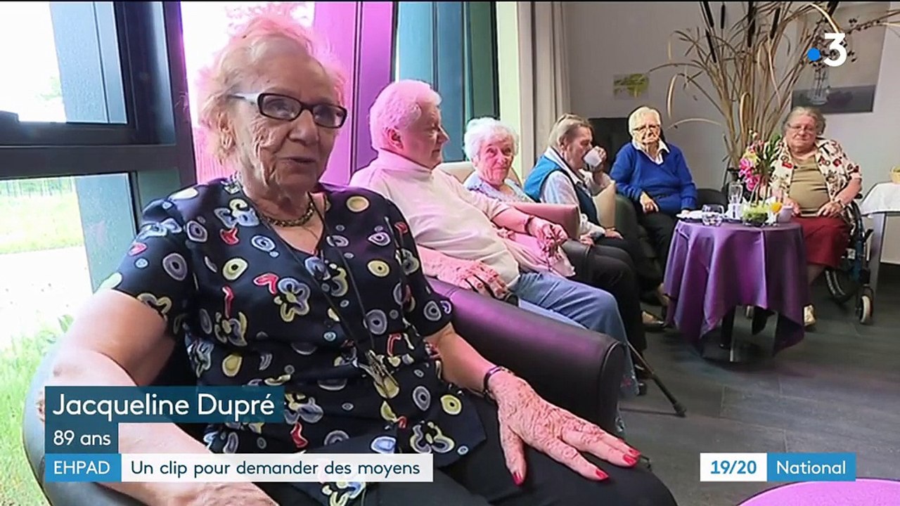 Pays de Montbéliard : les grands-mères d'un EPHAD font le buzz