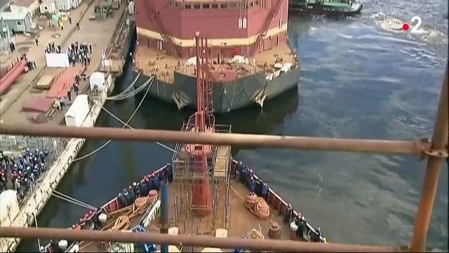 Russie : une centrale nucléaire flottante effraie les écologistes