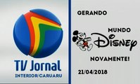 TV Jornal Interior (SBT Caruaru) gerando Mundo Disney novamente (21/04/18)
