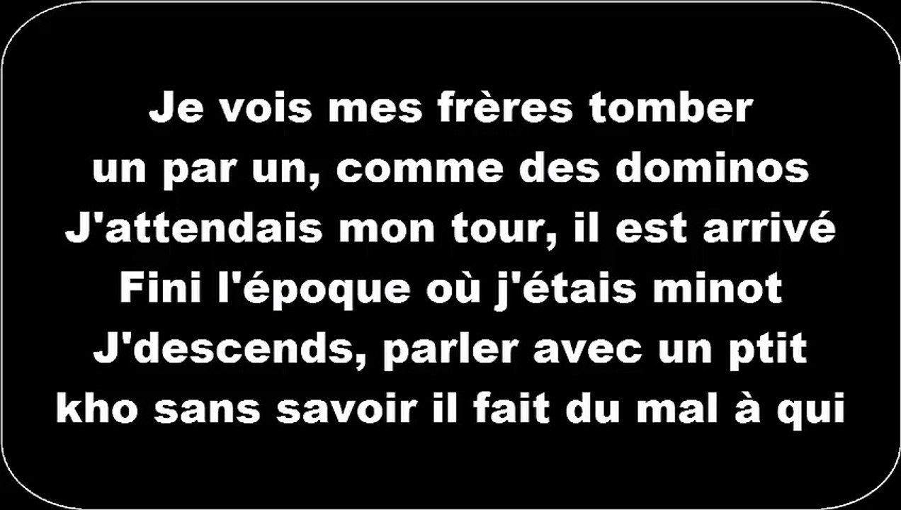 Niro C Est Pas Grave Paroles Lyrics Video Dailymotion