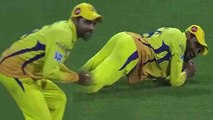 IPL 2018, CSK vs DD : Ravindra Jadeja takes a funny catch to dismiss Rishabh Pant | वनइंडिया हिंदी