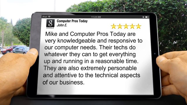 Computer Repair Review, Fredericksburg VA, Computer Pros Today, Network Administration in VA