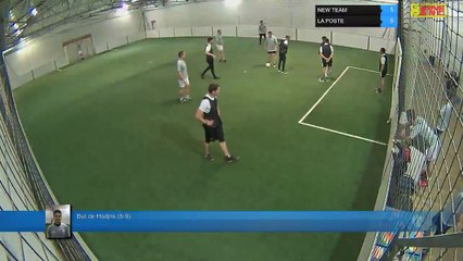 But de Hadjris (5-9) - NEW TEAM Vs LA POSTE - 30/04/18 20:00 - LIGUE 3 - Poitiers Game Parc