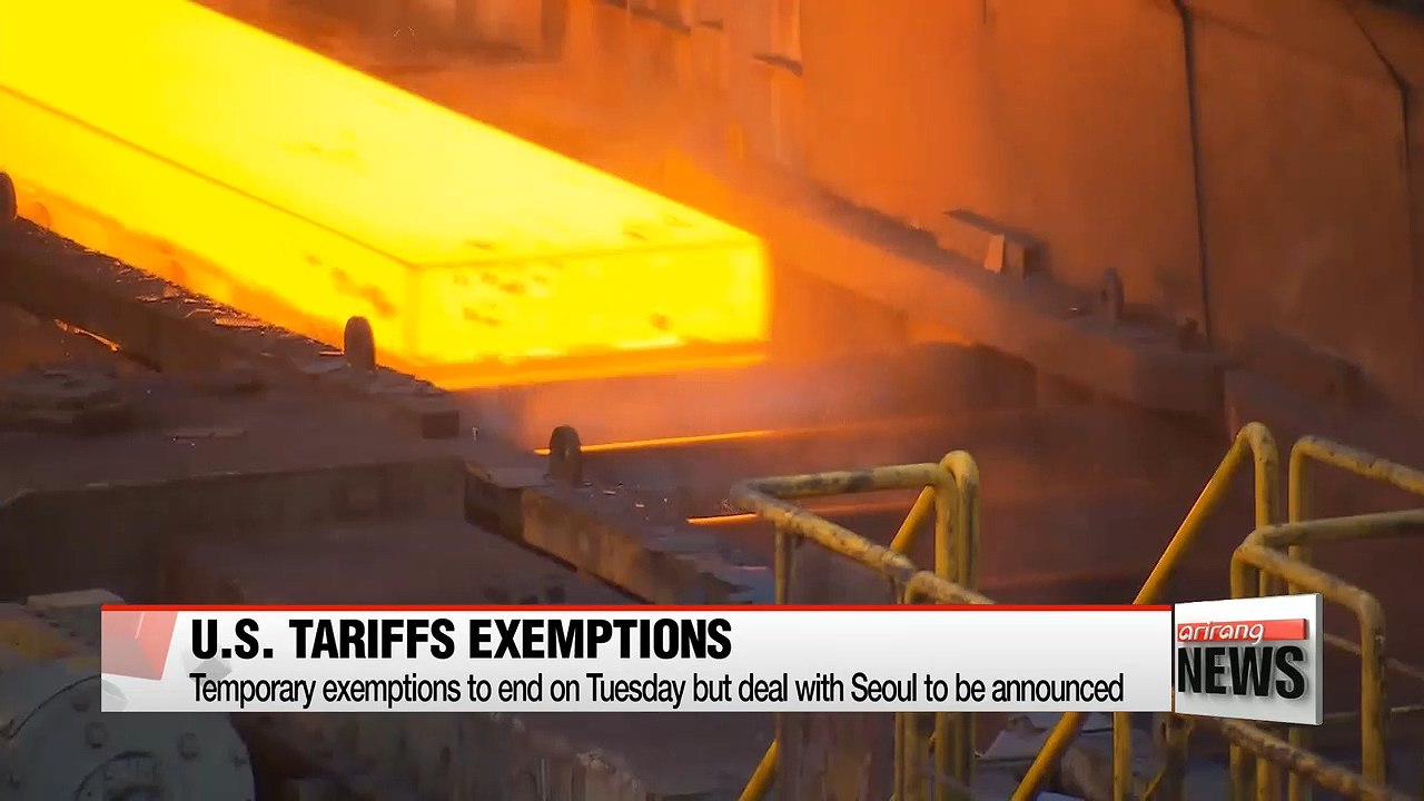 U.S. to announce new steel deal with South Korea when temporary exemptions end on May 1