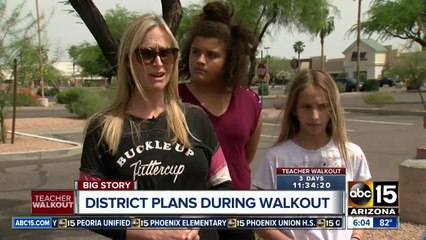Arizona teacher walkout impact on school calendars