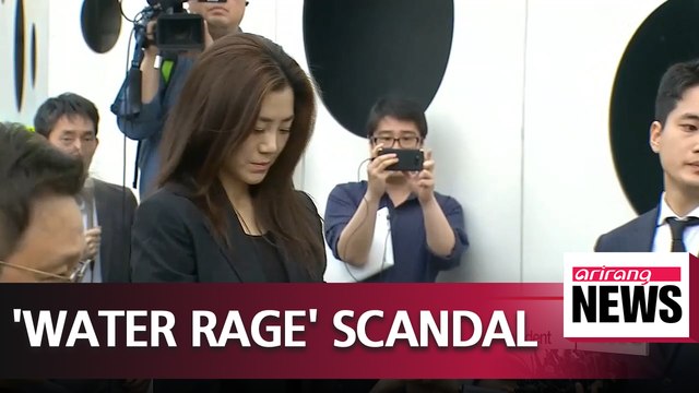 Korean Air heiress Cho Hyun-min facing questioning over 'water rage' incident