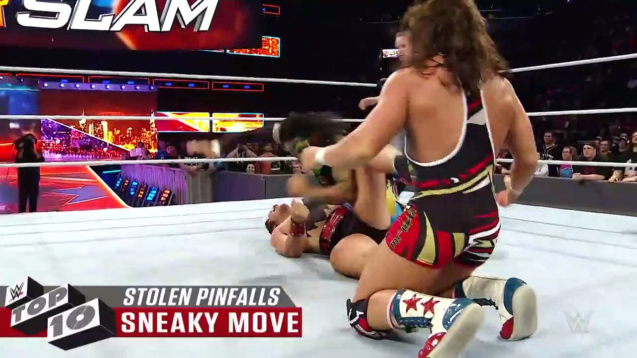 Stolen pinfall victories: WWE Top 10, April 30, 2018