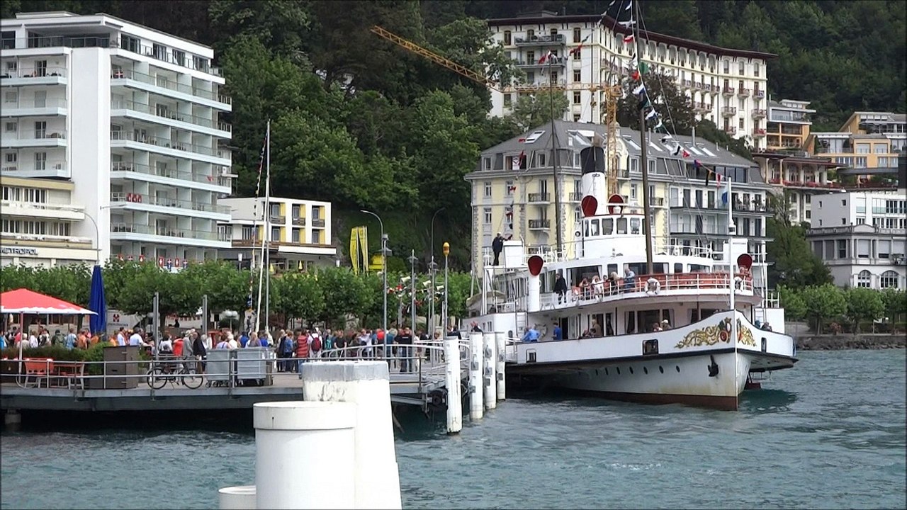 Dampfschiffe in Brunnen