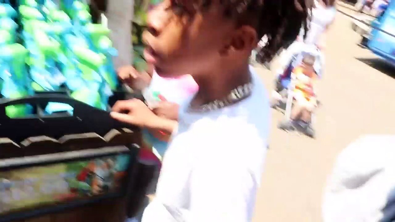 TOOK THE KID'S TO THE ZOO & DEE JUMPED IN THE SEA LION POOL!!