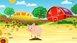 Funny Dinosaur Cartoons episode 3 Learn Animals: Cow & Pig | Educational Videos | Toon-O-Saur