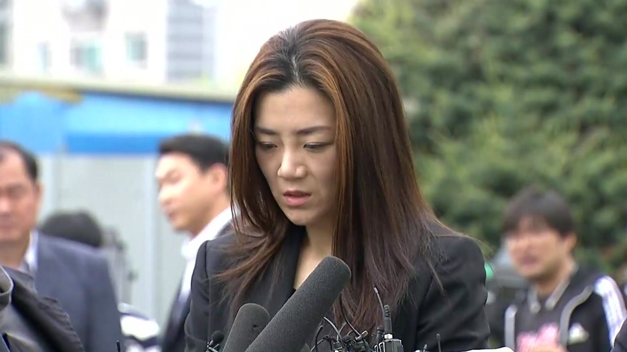 조현민 경찰 출석..."심려 끼쳐 죄송" 되풀이 / YTN