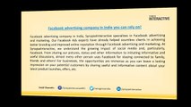 Facebook advertising company in India you can hire!