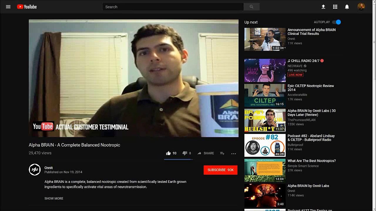 YouTube Mysteriously Removes Nootropics YouTuber Steve Cronin's Channel Without Explanation