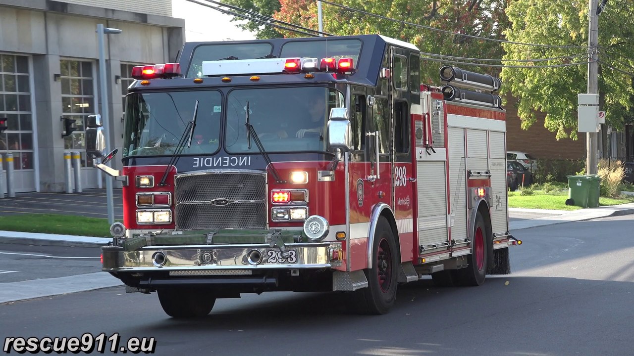 Montreal Fire Services - Part 6 // Service Incendie Montreal (compilation)