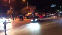 Drift yapan gençler vatandaşı çileden çıkardı