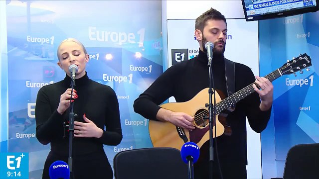 Madame Monsieur chante en live Mercy dans Europe matin