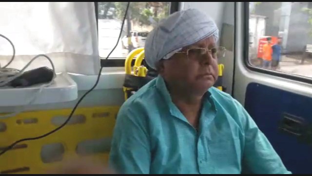 Lalu Yadav reached Ranchi railway station Rims turned into cantonment