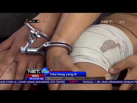 Perampokan Nasabah Bank, Pelaku Berhasil Dilumpuhkan Polisi -NET24