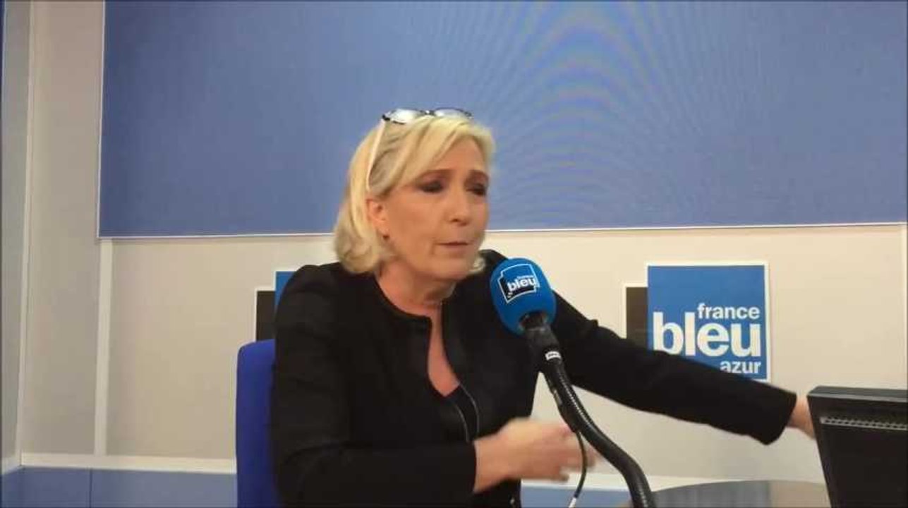 Marine Le Pen: "Christian Estrosi se transforme en vieux gauchiste"