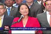 Presidente Vizcarra se reuniría proximamente con Keiko Fujimori