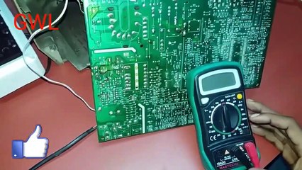 DIfficult Problem Power Supply Fault in TV Repair in hindi