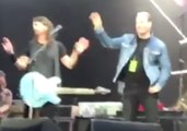 John Travolta Joins Foo Fighters on Stage at Florida Concert