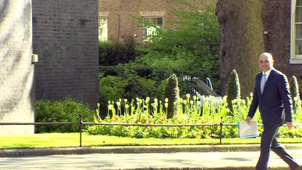 Members of the Cabinet arrive at No.10  for meeting
