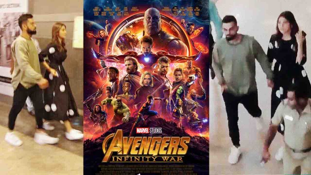 Avengers Infinity War: Virat Kohli - Anushka Sharma WATCH movie TOGETHER on her Birthday | FilmiBeat