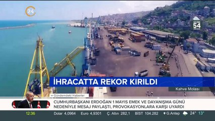 İhracatta rekor kırıldı