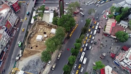 Beşiktaş Meydanı Havadan görüntülendi