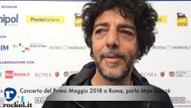 Concerto del Primo Maggio 2018 a Roma, la videointervista a Max Gazzé