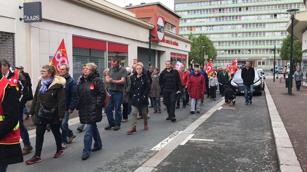 Lisieux mobilisation du 1er mai