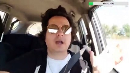 Un youtubeur diffuse son grave accident en direct