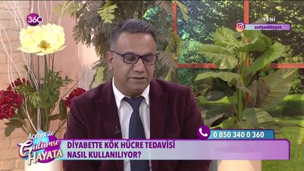 Diyabette kök hücre tedavisi